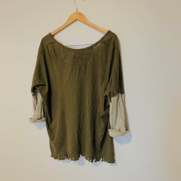 Free People We The Free Star Henley Top - Picture 4 of 6